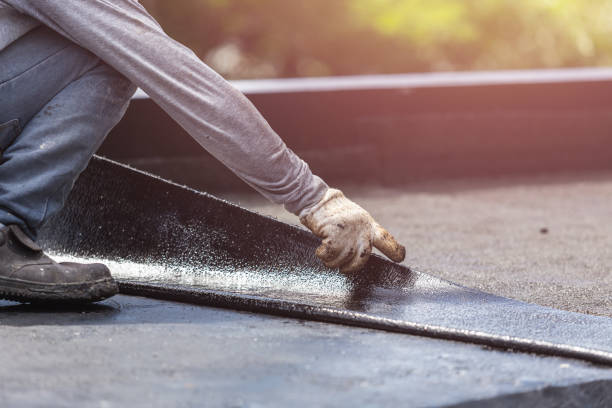 Professional Basement Waterproofing technician working in Three Rivers, MI